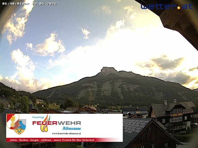 Archiv Foto Webcam Rüsthaus Freiwillige Feuerwehr Altaussee