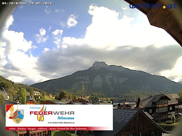 Archiv Foto Webcam Rüsthaus Freiwillige Feuerwehr Altaussee