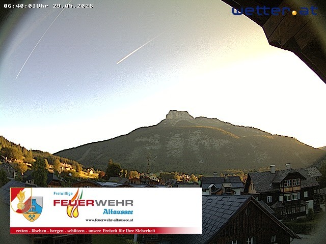 Archiv Foto Webcam Rüsthaus Freiwillige Feuerwehr Altaussee