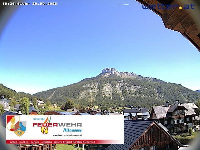 Archiv Foto Webcam Rüsthaus Freiwillige Feuerwehr Altaussee