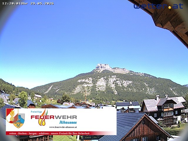 Archiv Foto Webcam Rüsthaus Freiwillige Feuerwehr Altaussee