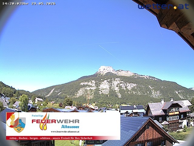 Archiv Foto Webcam Rüsthaus Freiwillige Feuerwehr Altaussee
