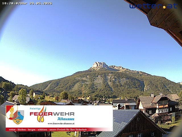 Archiv Foto Webcam Rüsthaus Freiwillige Feuerwehr Altaussee