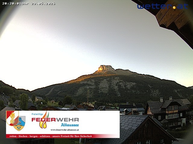 Archived image Webcam Altaussee: Volunteer Fire Department