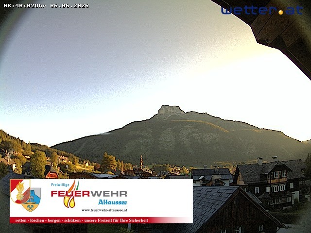 Archiv Foto Webcam Rüsthaus Freiwillige Feuerwehr Altaussee