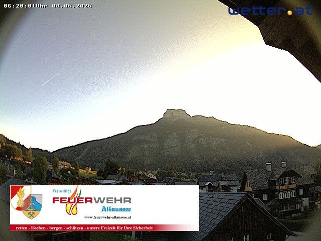Archiv Foto Webcam Rüsthaus Freiwillige Feuerwehr Altaussee