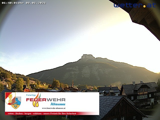 Archiv Foto Webcam Rüsthaus Freiwillige Feuerwehr Altaussee