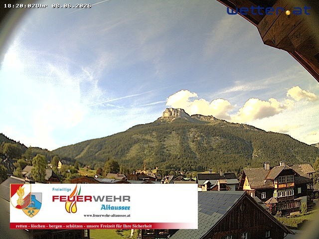 Archiv Foto Webcam Rüsthaus Freiwillige Feuerwehr Altaussee