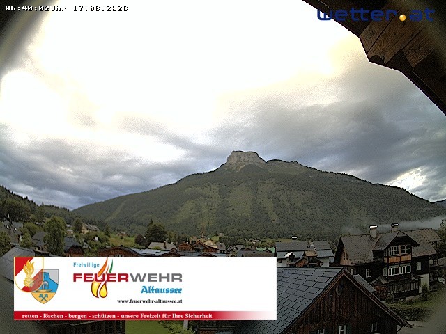 Archiv Foto Webcam Rüsthaus Freiwillige Feuerwehr Altaussee