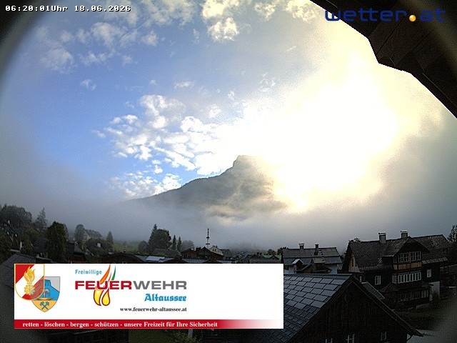 Archived image Webcam Altaussee: Volunteer Fire Department