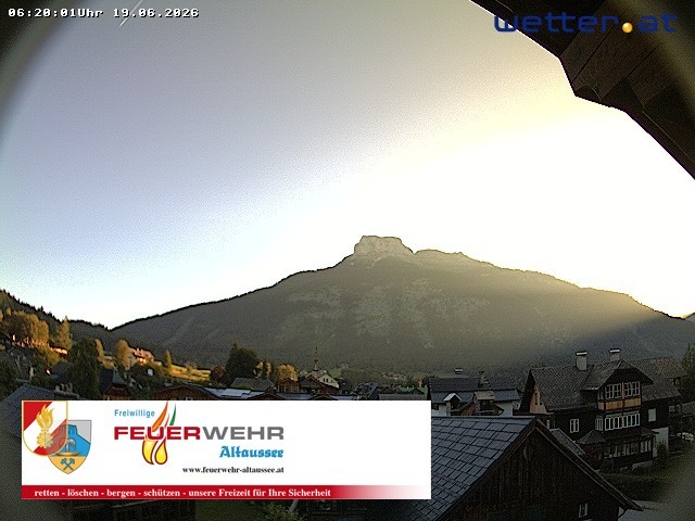 Archiv Foto Webcam Rüsthaus Freiwillige Feuerwehr Altaussee