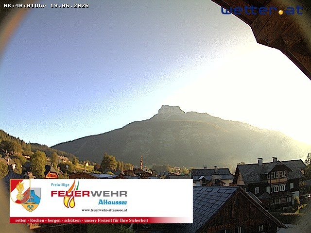 Archiv Foto Webcam Rüsthaus Freiwillige Feuerwehr Altaussee