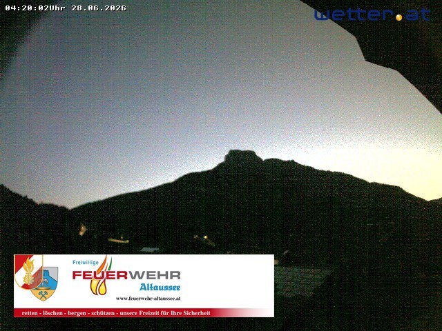 Archiv Foto Webcam Rüsthaus Freiwillige Feuerwehr Altaussee