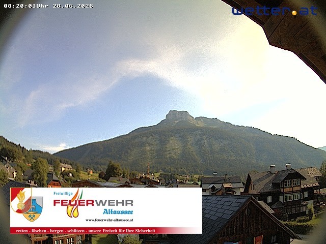 Archiv Foto Webcam Rüsthaus Freiwillige Feuerwehr Altaussee