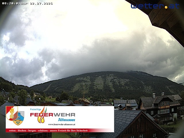 Archived image Webcam Altaussee: Volunteer Fire Department