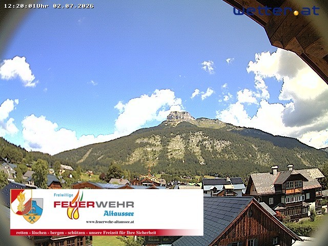 Archived image Webcam Altaussee: Volunteer Fire Department