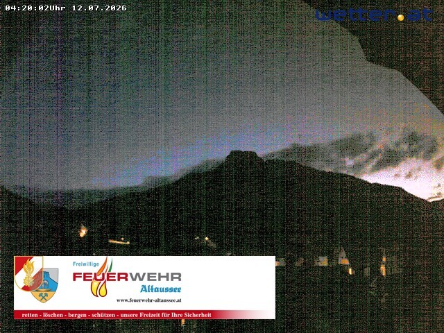 Archiv Foto Webcam Rüsthaus Freiwillige Feuerwehr Altaussee