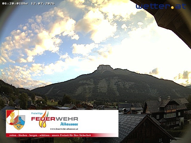 Archiv Foto Webcam Rüsthaus Freiwillige Feuerwehr Altaussee