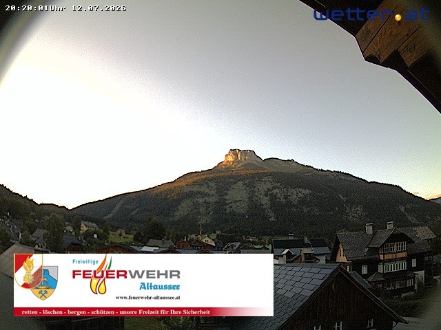 Archived image Webcam Altaussee: Volunteer Fire Department