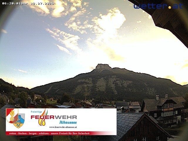 Archiv Foto Webcam Rüsthaus Freiwillige Feuerwehr Altaussee