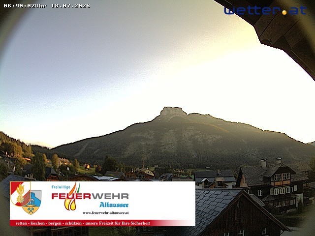 Archiv Foto Webcam Rüsthaus Freiwillige Feuerwehr Altaussee
