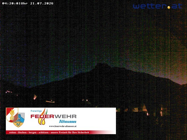 Archived image Webcam Altaussee: Volunteer Fire Department