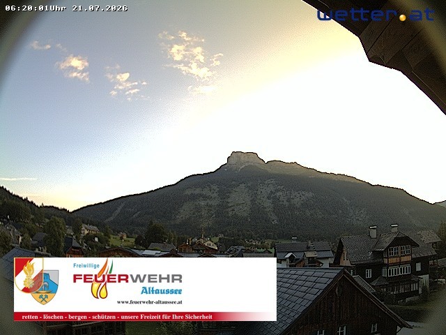 Archived image Webcam Altaussee: Volunteer Fire Department