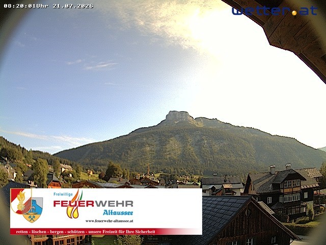 Archived image Webcam Altaussee: Volunteer Fire Department