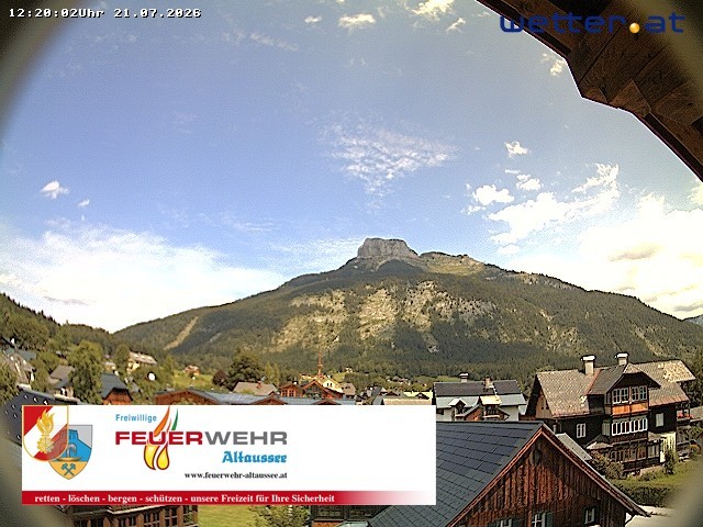 Archived image Webcam Altaussee: Volunteer Fire Department
