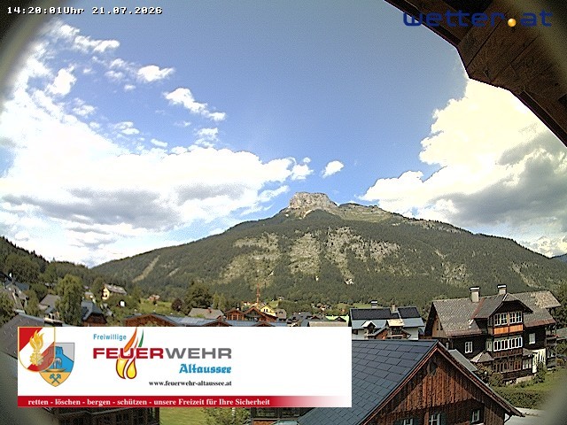 Archived image Webcam Altaussee: Volunteer Fire Department