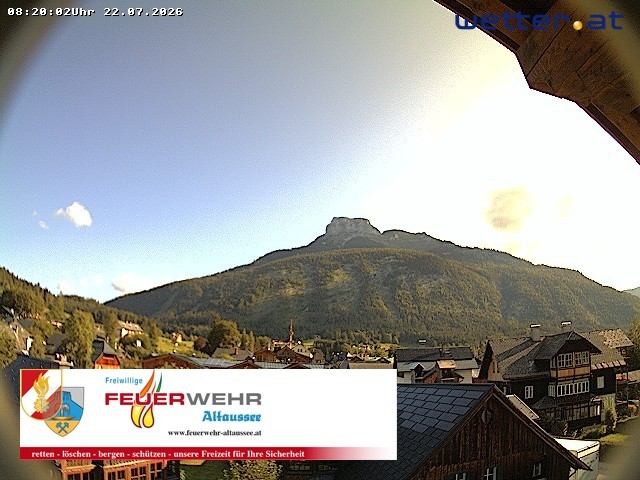Archived image Webcam Altaussee: Volunteer Fire Department