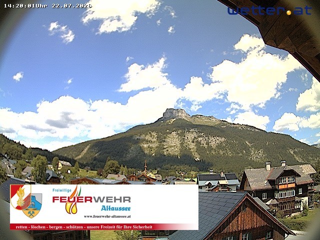 Archived image Webcam Altaussee: Volunteer Fire Department