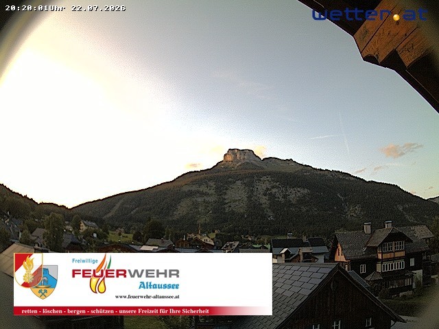 Archived image Webcam Altaussee: Volunteer Fire Department