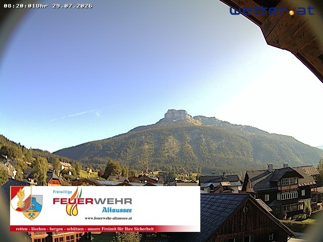 Archiv Foto Webcam Rüsthaus Freiwillige Feuerwehr Altaussee