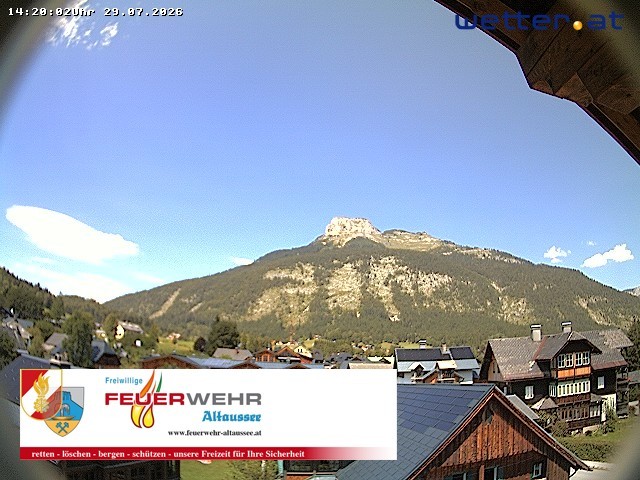 Archiv Foto Webcam Rüsthaus Freiwillige Feuerwehr Altaussee