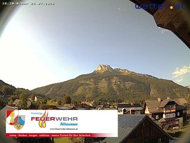 Archiv Foto Webcam Rüsthaus Freiwillige Feuerwehr Altaussee
