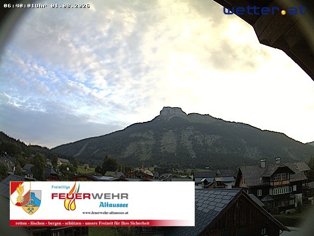 Archiv Foto Webcam Rüsthaus Freiwillige Feuerwehr Altaussee