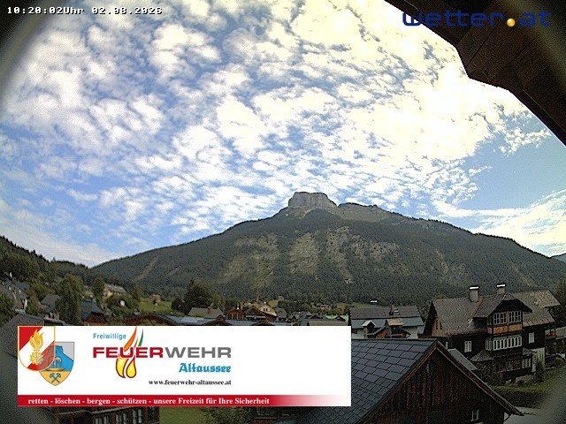 Archiv Foto Webcam Rüsthaus Freiwillige Feuerwehr Altaussee