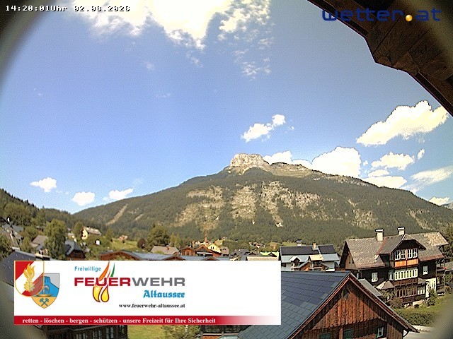 Archiv Foto Webcam Rüsthaus Freiwillige Feuerwehr Altaussee