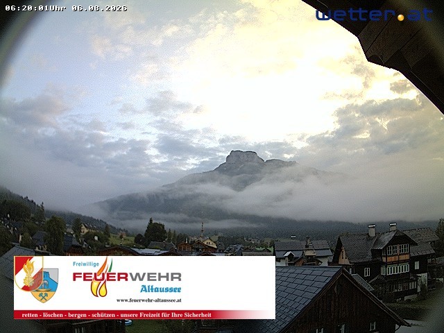 Archiv Foto Webcam Rüsthaus Freiwillige Feuerwehr Altaussee