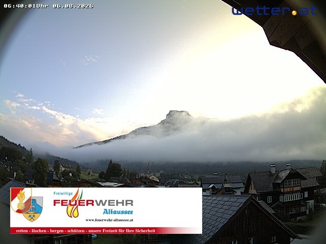 Archiv Foto Webcam Rüsthaus Freiwillige Feuerwehr Altaussee