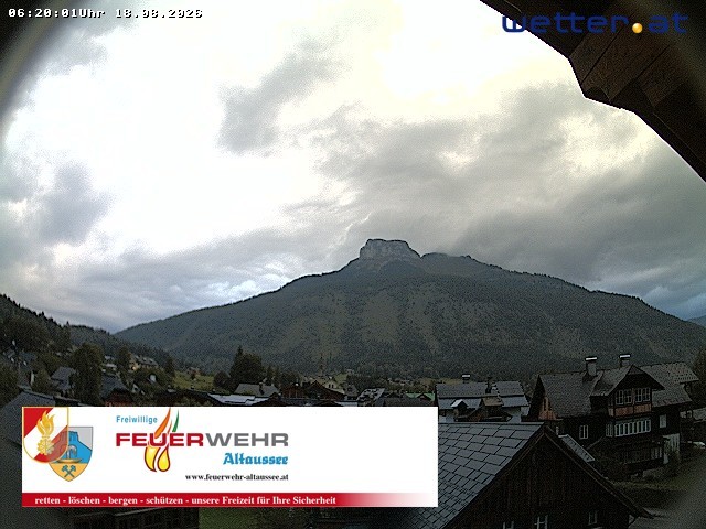 Archiv Foto Webcam Rüsthaus Freiwillige Feuerwehr Altaussee