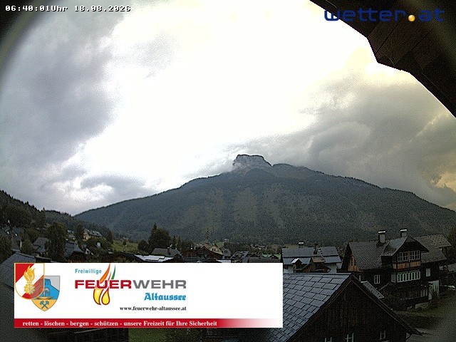 Archiv Foto Webcam Rüsthaus Freiwillige Feuerwehr Altaussee