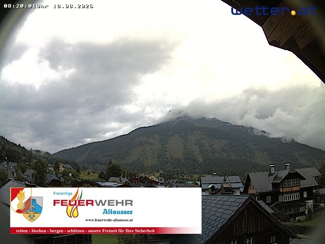 Archiv Foto Webcam Rüsthaus Freiwillige Feuerwehr Altaussee