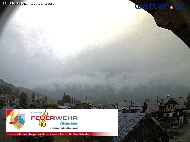 Archiv Foto Webcam Rüsthaus Freiwillige Feuerwehr Altaussee