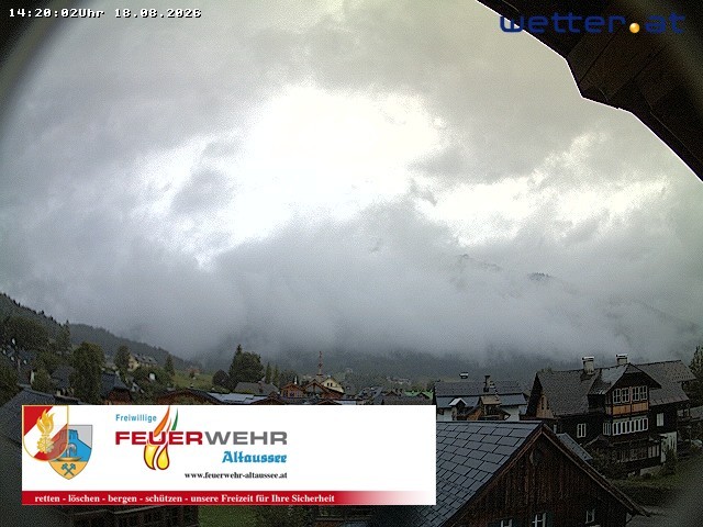 Archiv Foto Webcam Rüsthaus Freiwillige Feuerwehr Altaussee
