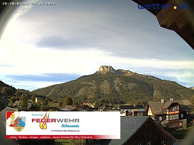 Archiv Foto Webcam Rüsthaus Freiwillige Feuerwehr Altaussee