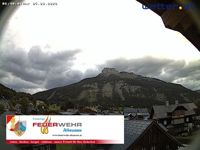 Archiv Foto Webcam Rüsthaus Freiwillige Feuerwehr Altaussee