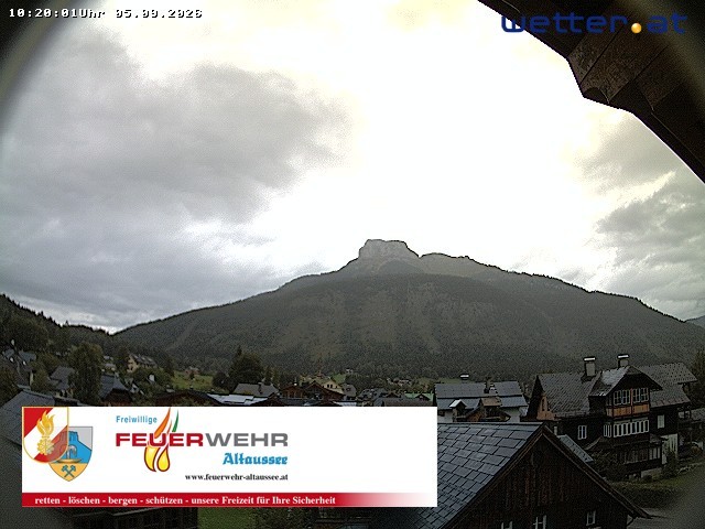 Archiv Foto Webcam Rüsthaus Freiwillige Feuerwehr Altaussee