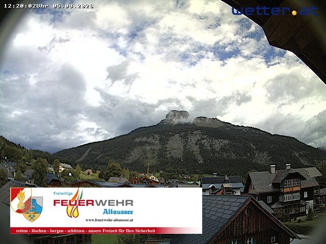 Archiv Foto Webcam Rüsthaus Freiwillige Feuerwehr Altaussee